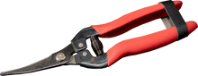 Load image into Gallery viewer, Arius Garden Carbon Steel Straight Pruning Shears (Curved Tip)