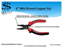 Load image into Gallery viewer, Arius 6&quot; Mini Branch Lopper